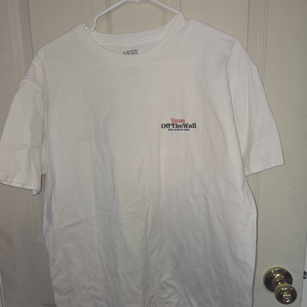 Vans White Men's T-Shirt